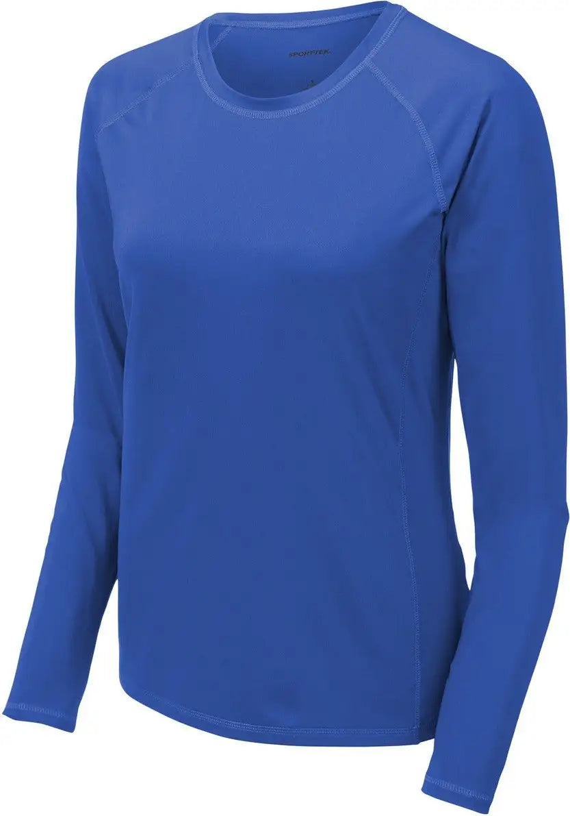 Sport-tek Lst470ls Women’s Long Sleeve Rashguard Tee - True Royal