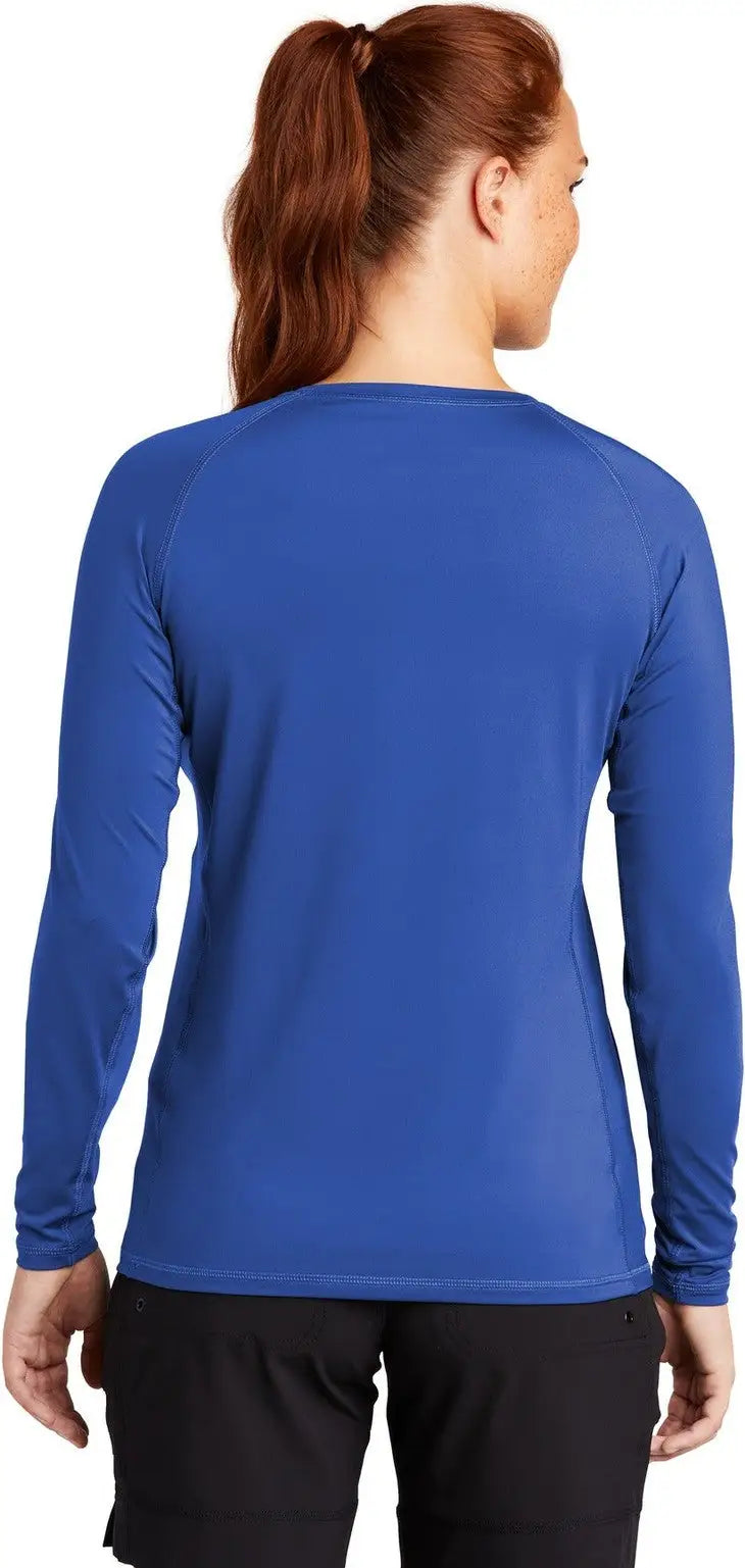 Sport-tek Lst470ls Women’s Long Sleeve Rashguard Tee - True Royal