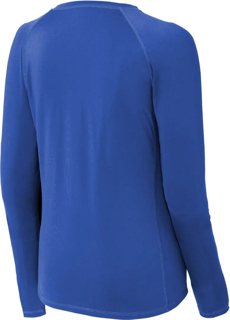 Sport-tek Lst470ls Women’s Long Sleeve Rashguard Tee - True Royal