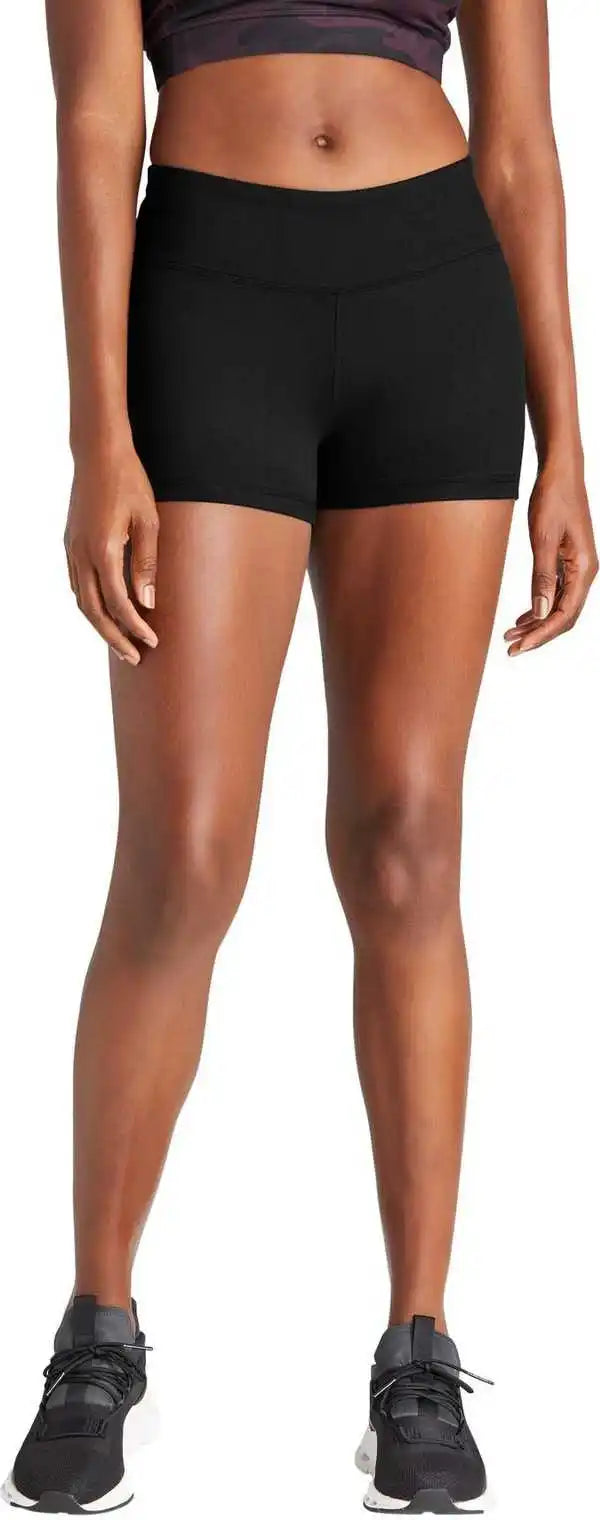Sport-tek Lst475 Women’s Interval 3’’ Short - Black