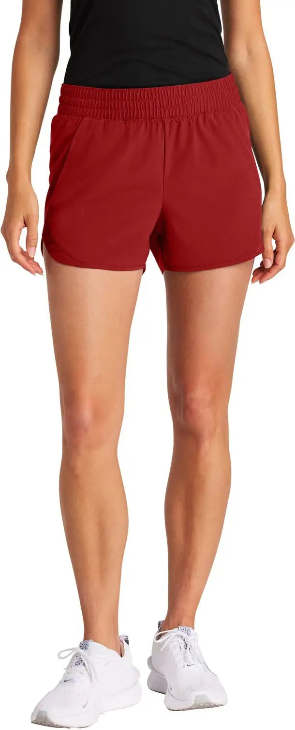 Sport-tek Lst484 Women’s Repeat Swift Short - Deep Red - Ladies Xs