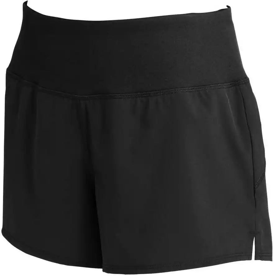 Sport-tek Lst485 Ladies Repeat Short - Black
