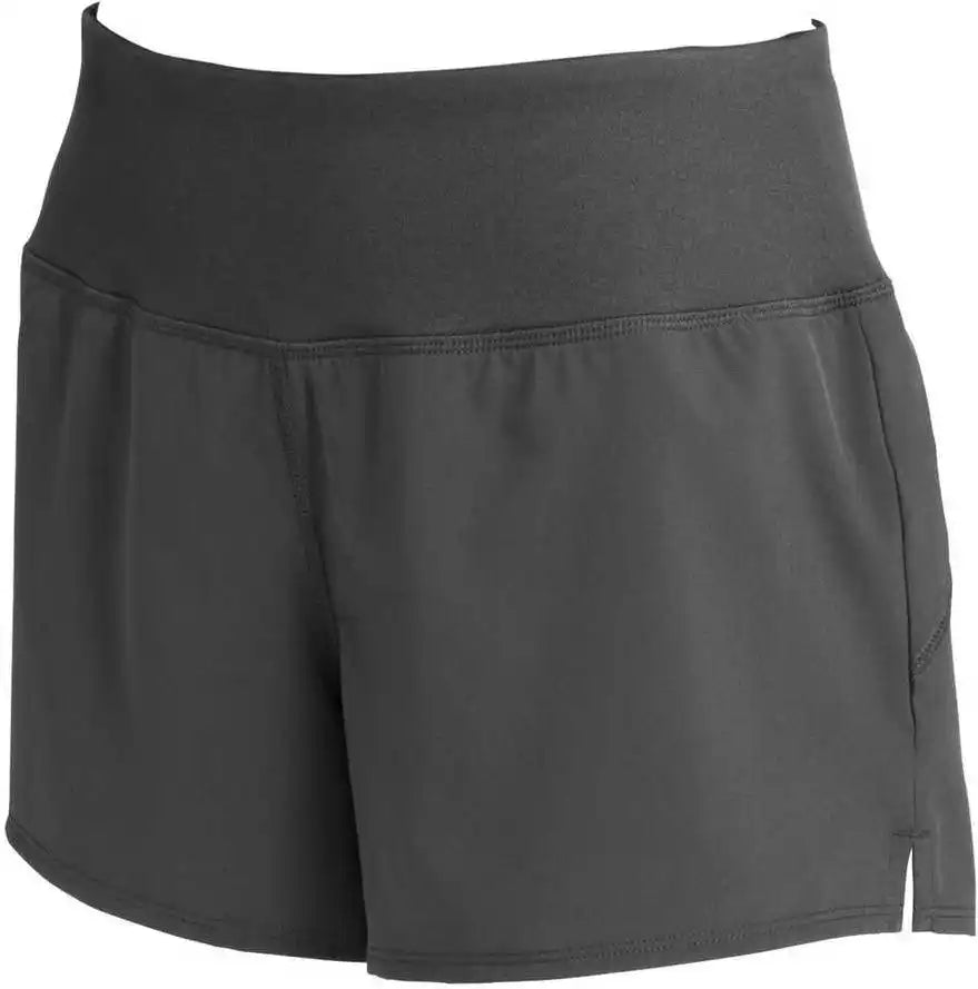 Sport-tek Lst485 Ladies Repeat Short - Graphite - Dark Gray / m
