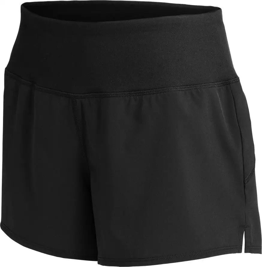 Sport-tek Lst485 Women’s Repeat Short - Black