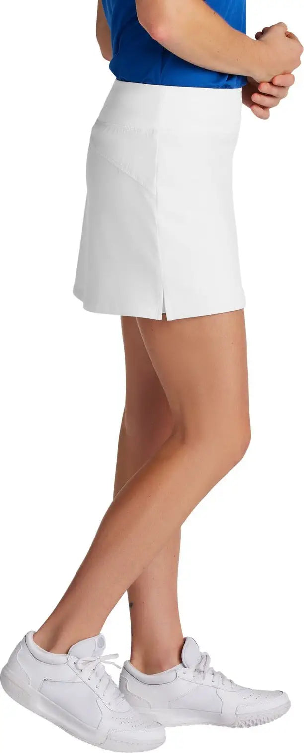 Sport-tek Lst486 Women’s Repeat Skort - White