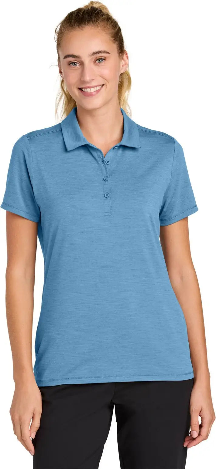 Sport-tek Lst490 Women’s Versa Polo - Carolina Blue - Ladies Xs