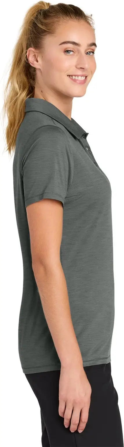 Sport-tek Lst490 Women’s Versa Polo - Shadow Gray