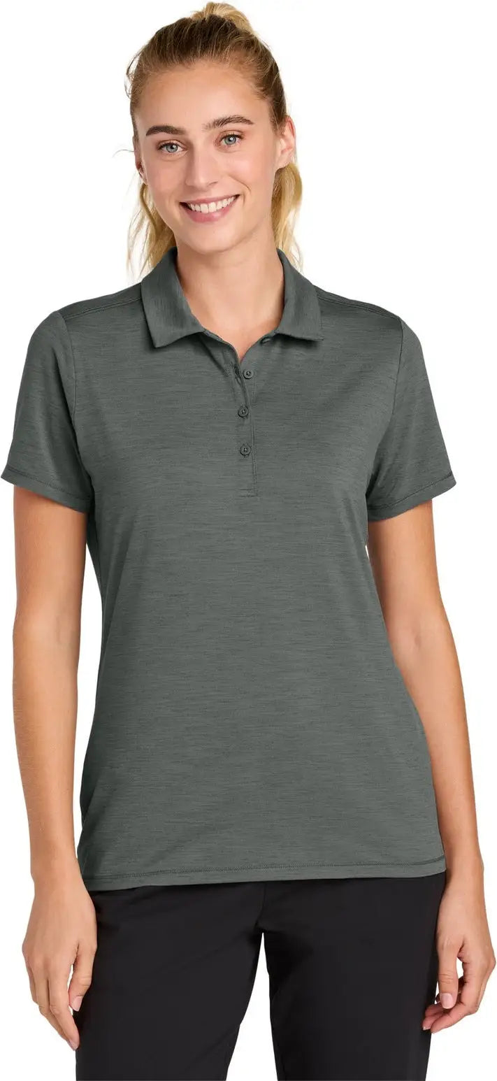 Sport-tek Lst490 Women’s Versa Polo - Shadow Gray - Ladies Xs