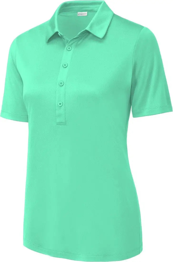 Sport-tek Lst520 Women’s Posi-uv Pro Polo - Bright Seafoam