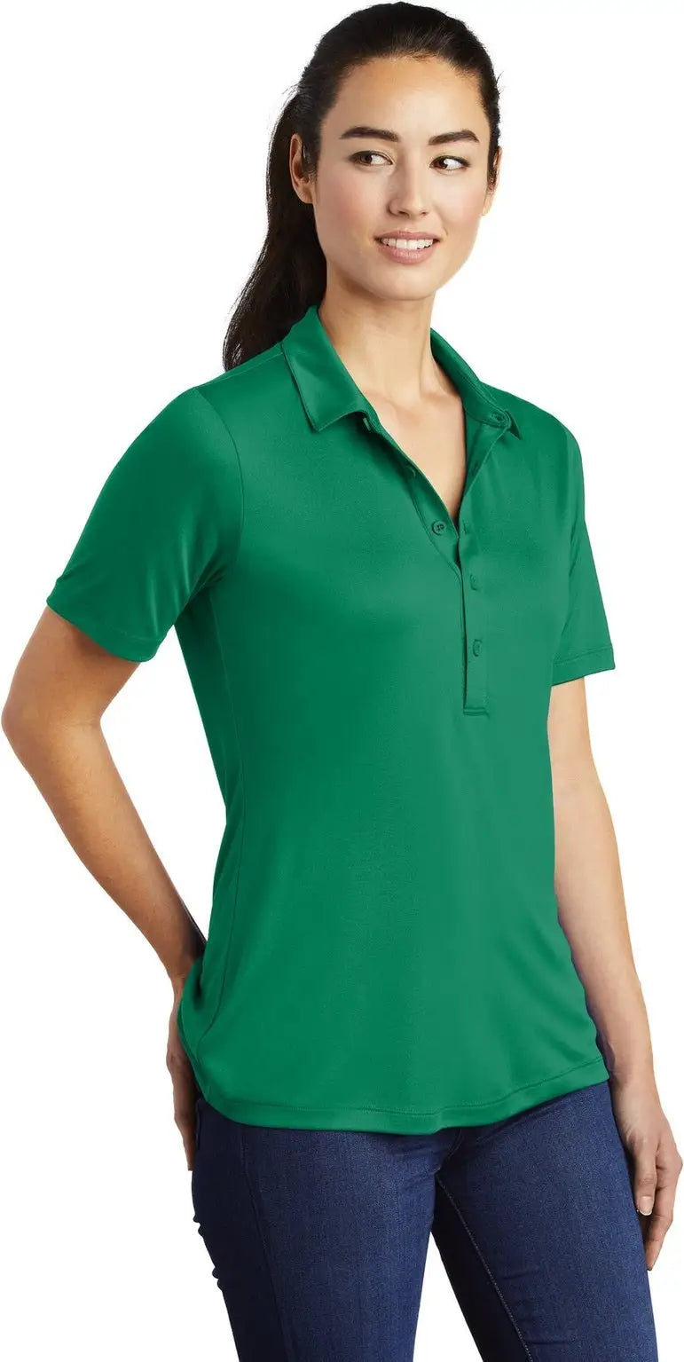 Sport-tek Lst520 Women’s Posi-uv Pro Polo - Kelly Green