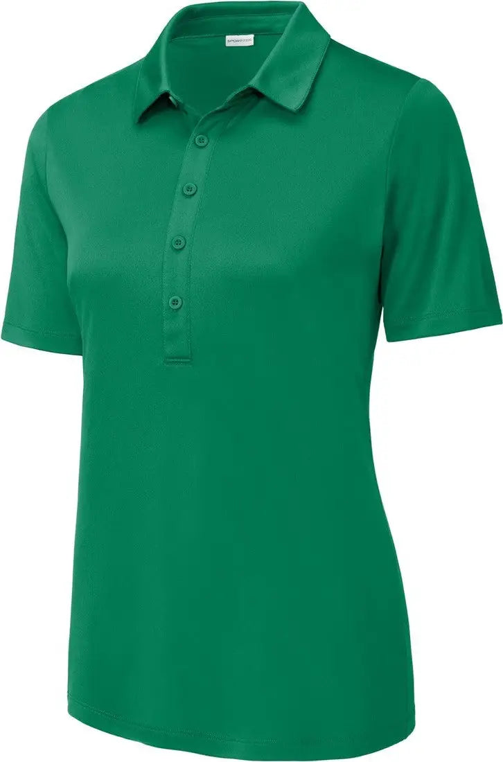 Sport-tek Lst520 Women’s Posi-uv Pro Polo - Kelly Green