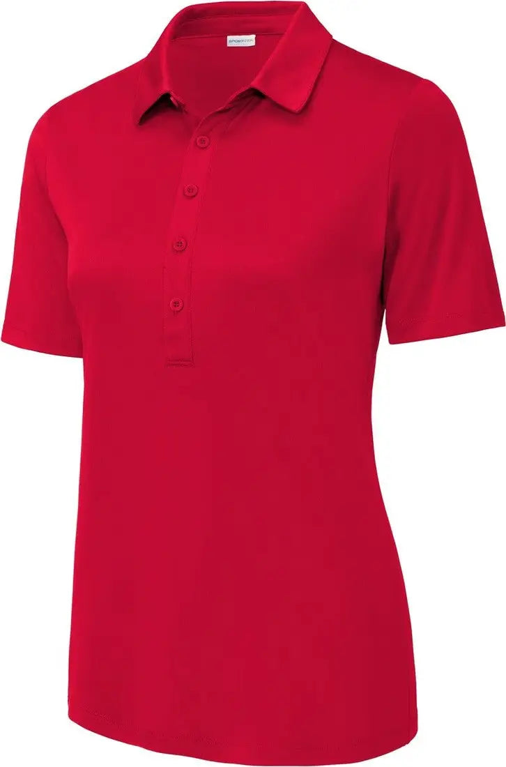 Sport-tek Lst520 Women’s Posi-uv Pro Polo - True Red