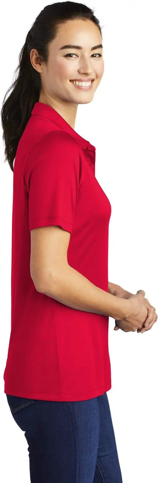 Sport-tek Lst520 Women’s Posi-uv Pro Polo - True Red