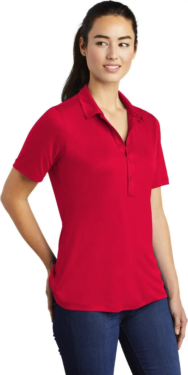 Sport-tek Lst520 Women’s Posi-uv Pro Polo - True Red
