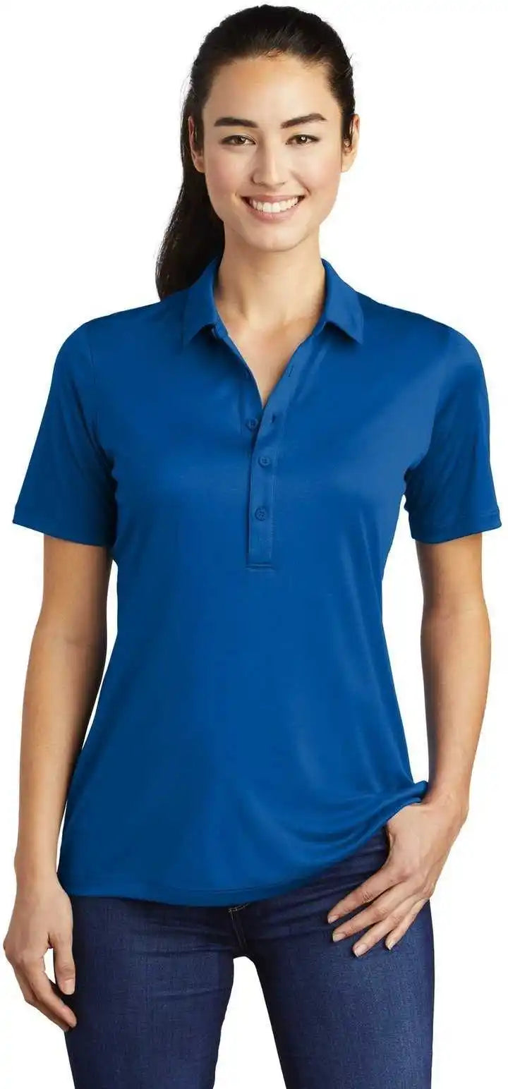 Sport-tek Lst520 Women’s Posi-uv Pro Polo - True Royal
