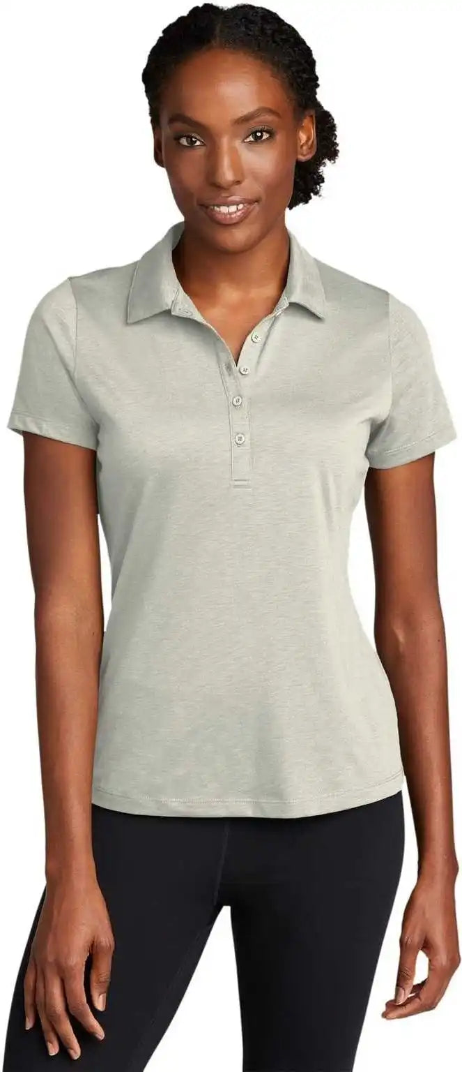 Sport-tek Lst530 Ladies Posicharge Strive Polo - Silver