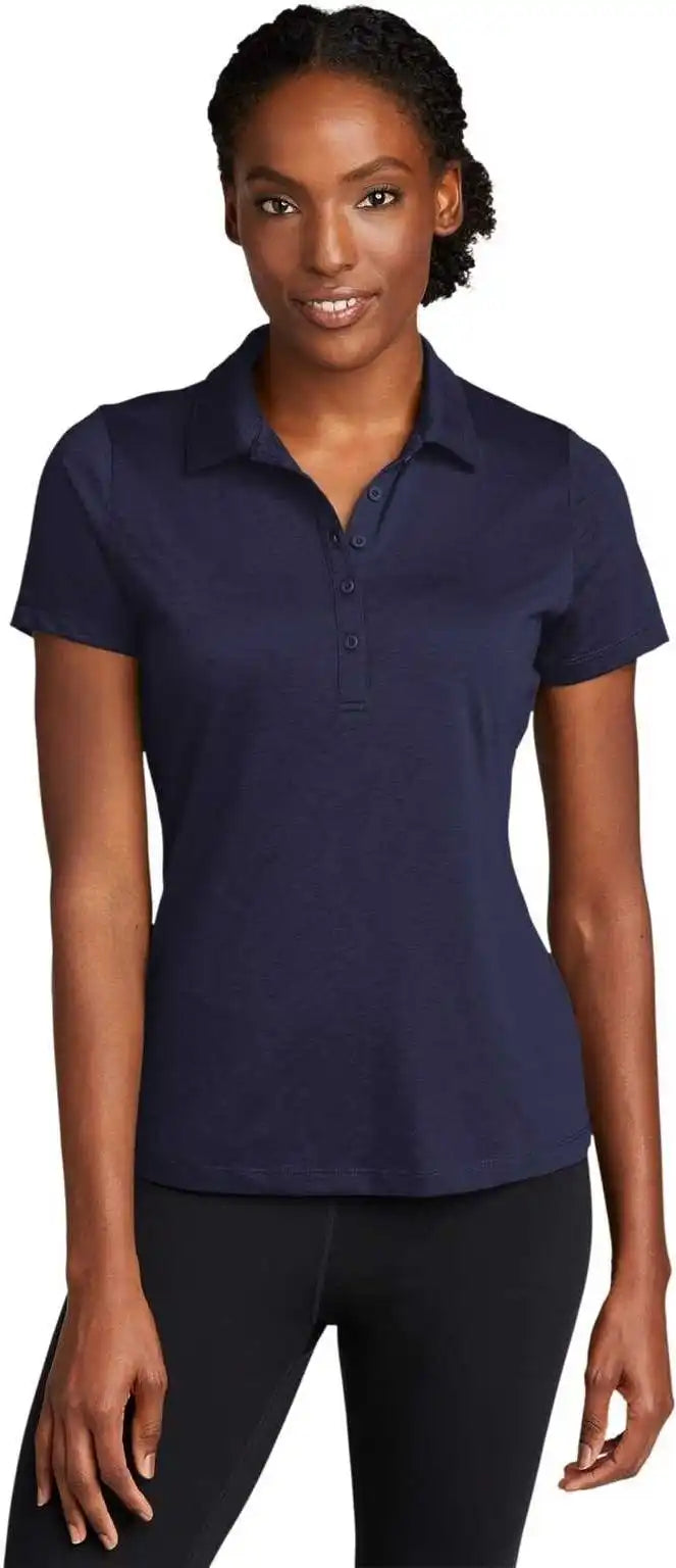 Sport Tek Lst530 Ladies Posicharge Strive Polo True Navy
