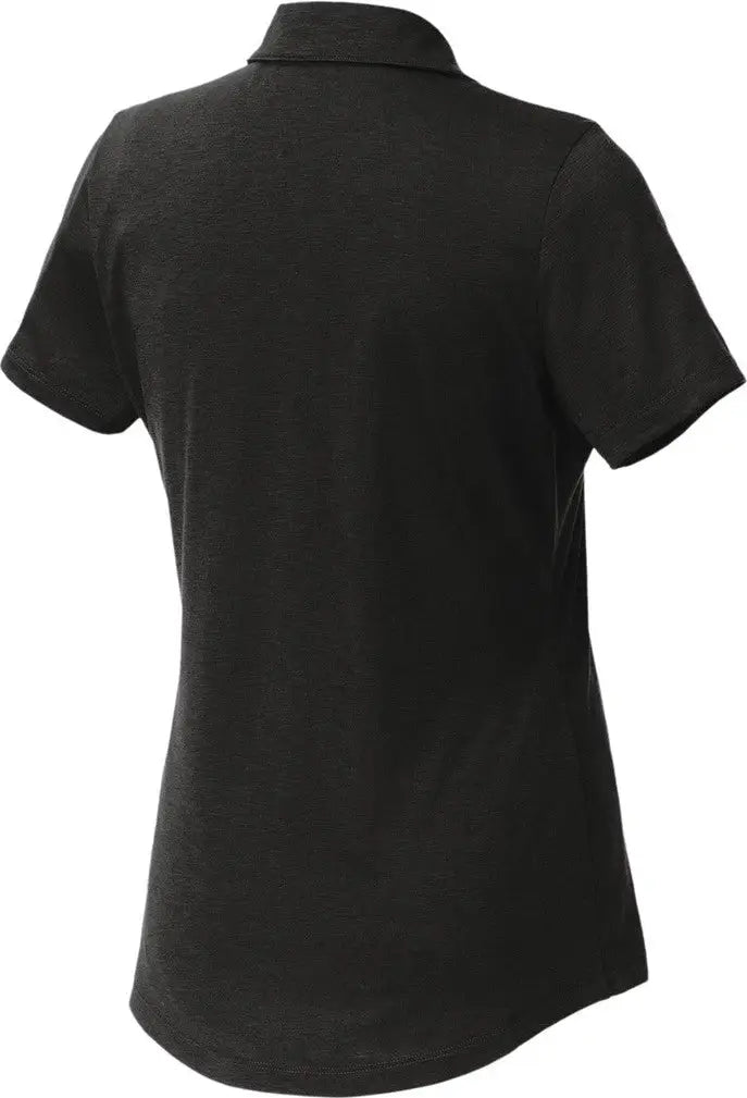 Sport-tek Lst530 Women’s Posicharge Strive Polo - Black