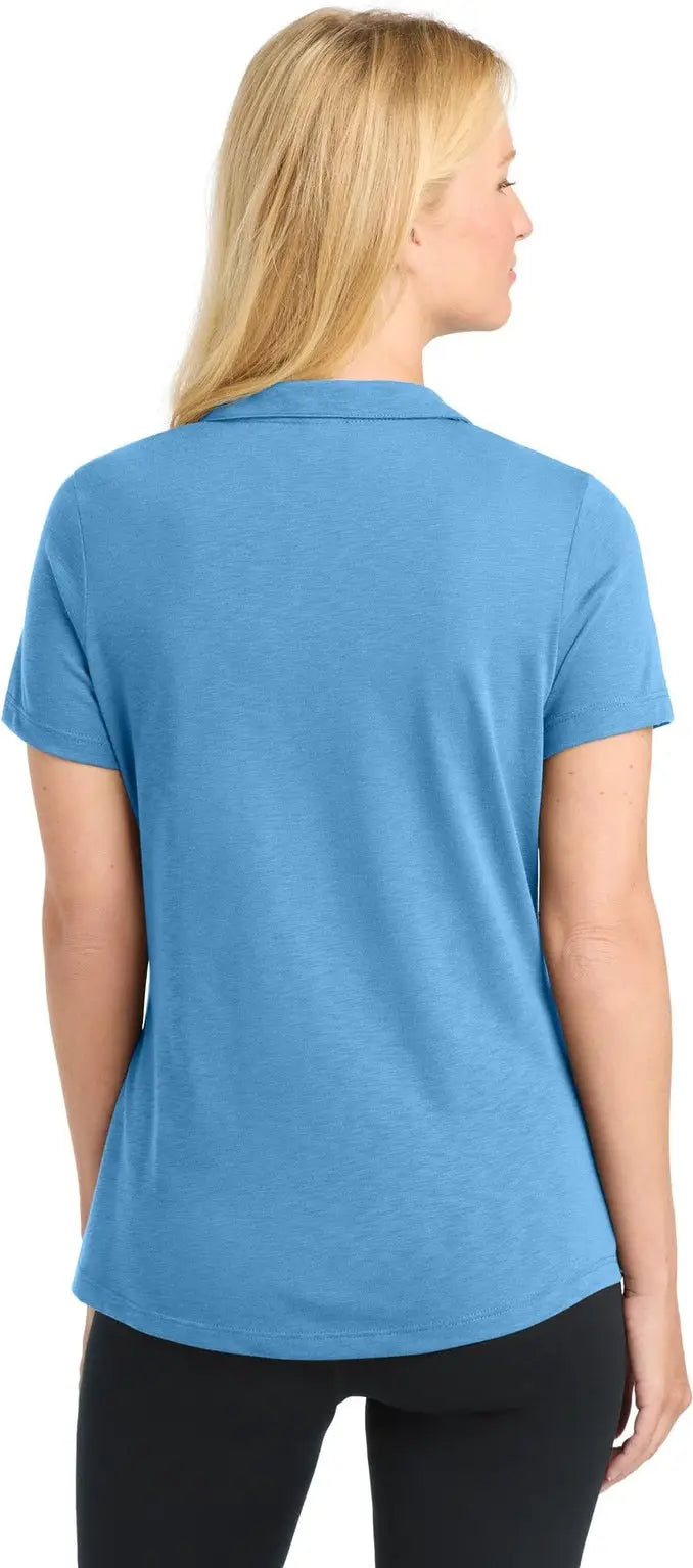 Sport-tek Lst530 Women’s Posicharge Strive Polo - Carolina Blue