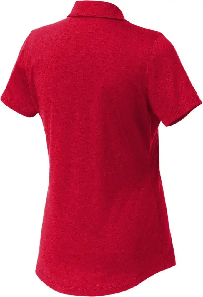 Sport-tek Lst530 Women’s Posicharge Strive Polo - Deep Red