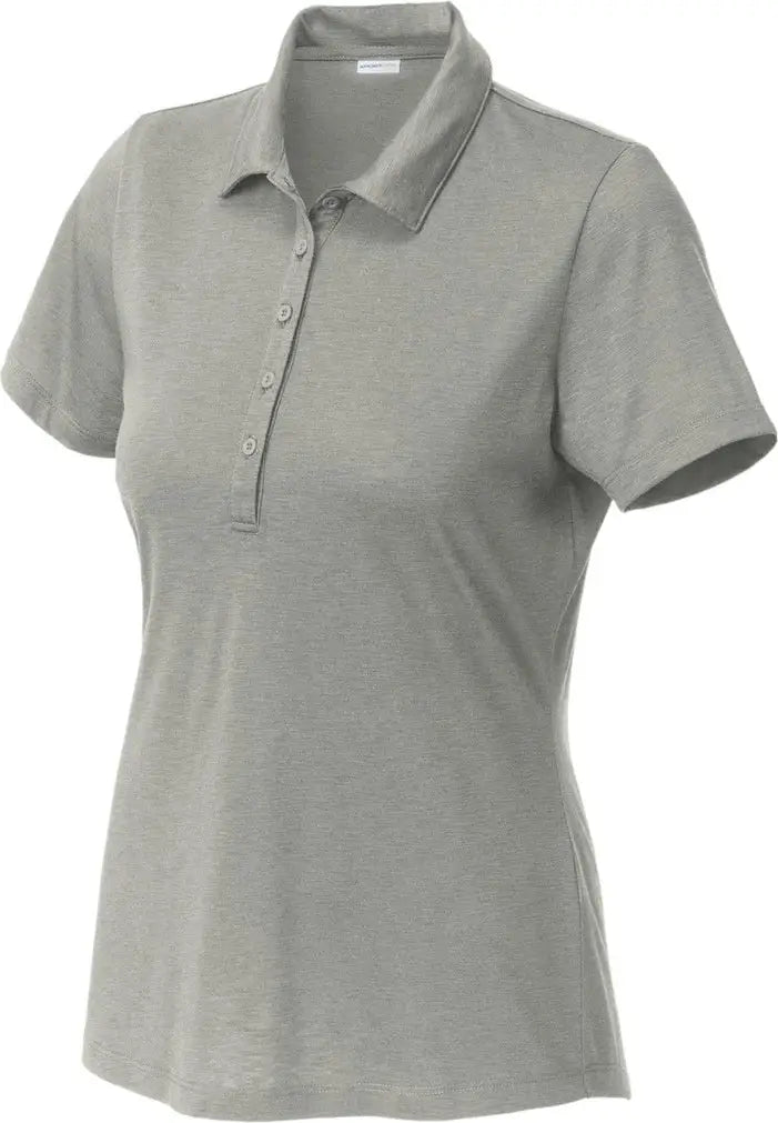 Sport-tek Lst530 Women’s Posicharge Strive Polo - Silver