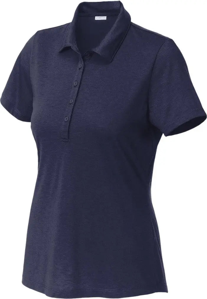 Sport-tek Lst530 Women’s Posicharge Strive Polo - True Navy