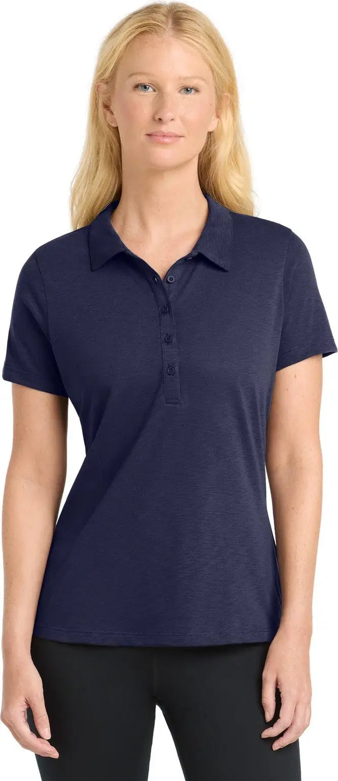 Sport-tek Lst530 Women’s Posicharge Strive Polo - True Navy - Ladies Xs