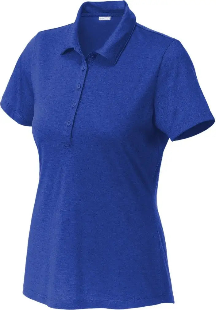 Sport-tek Lst530 Women’s Posicharge Strive Polo - True Royal