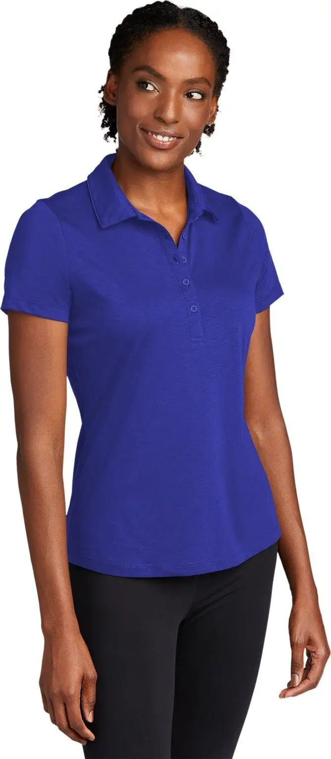Sport-tek Lst530 Women’s Posicharge Strive Polo - True Royal