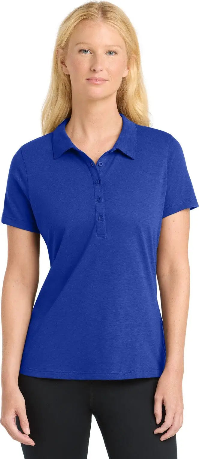 Sport-tek Lst530 Women’s Posicharge Strive Polo - True Royal - Ladies Xs
