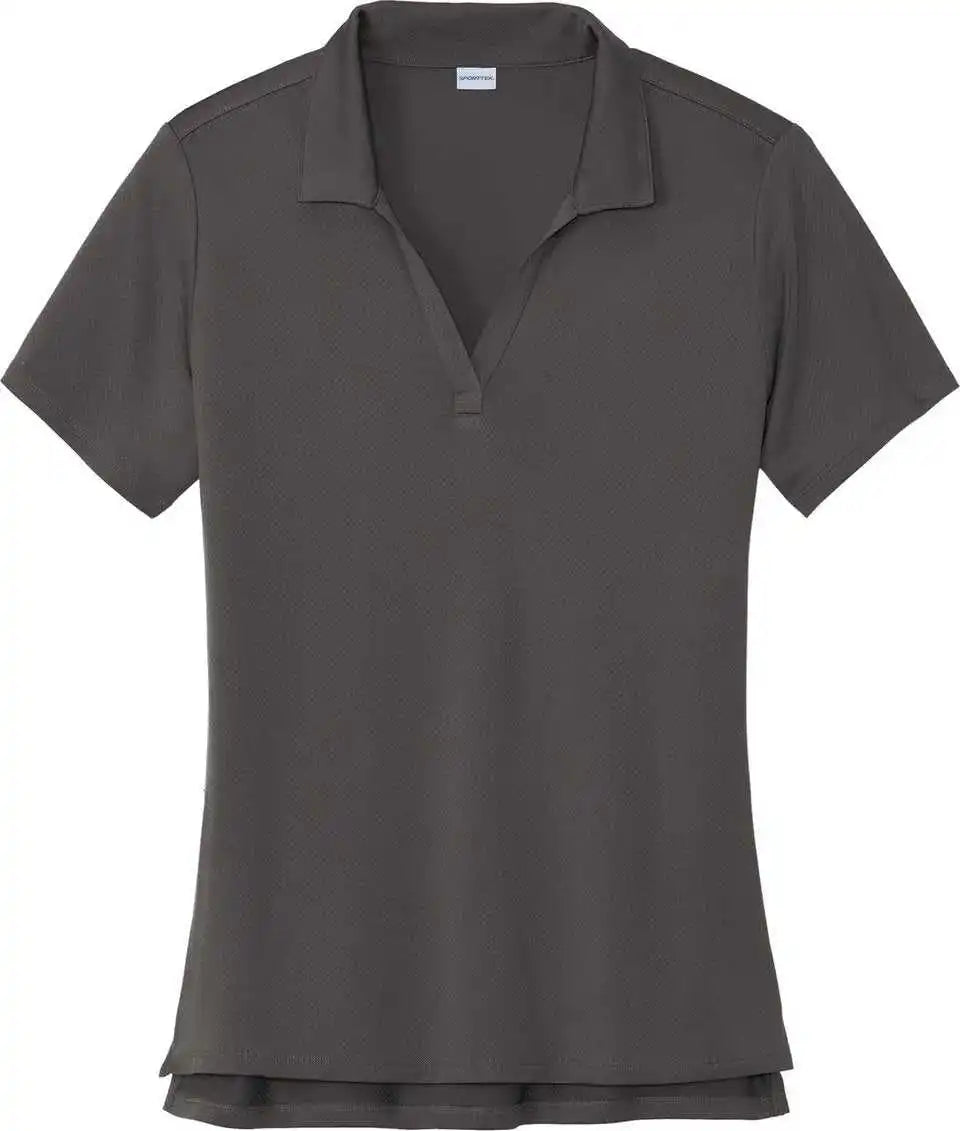 Sport Tek Lst535 Ladies Sideline Polo Graphite