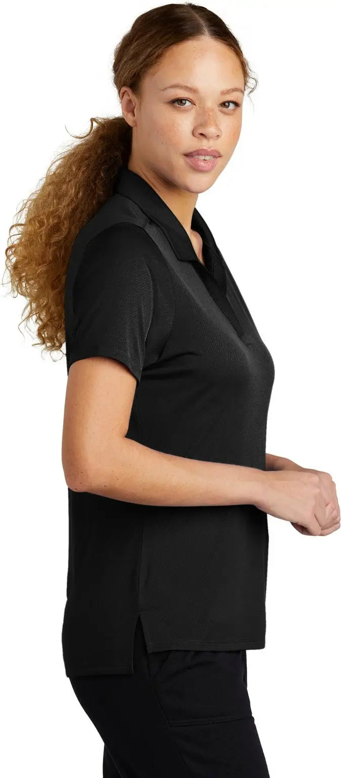 Sport-tek Lst535 Women’s Sideline Polo - Black