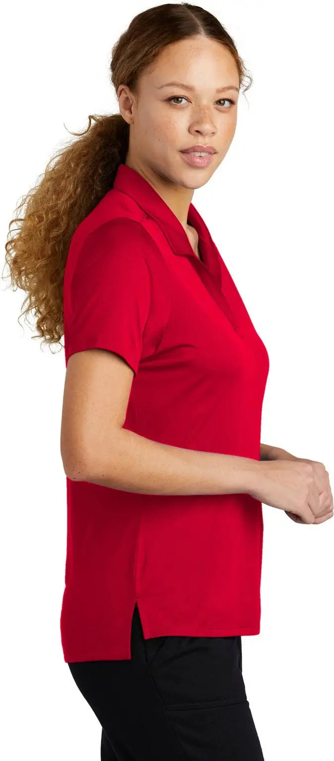 Sport-tek Lst535 Women’s Sideline Polo - Deep Red