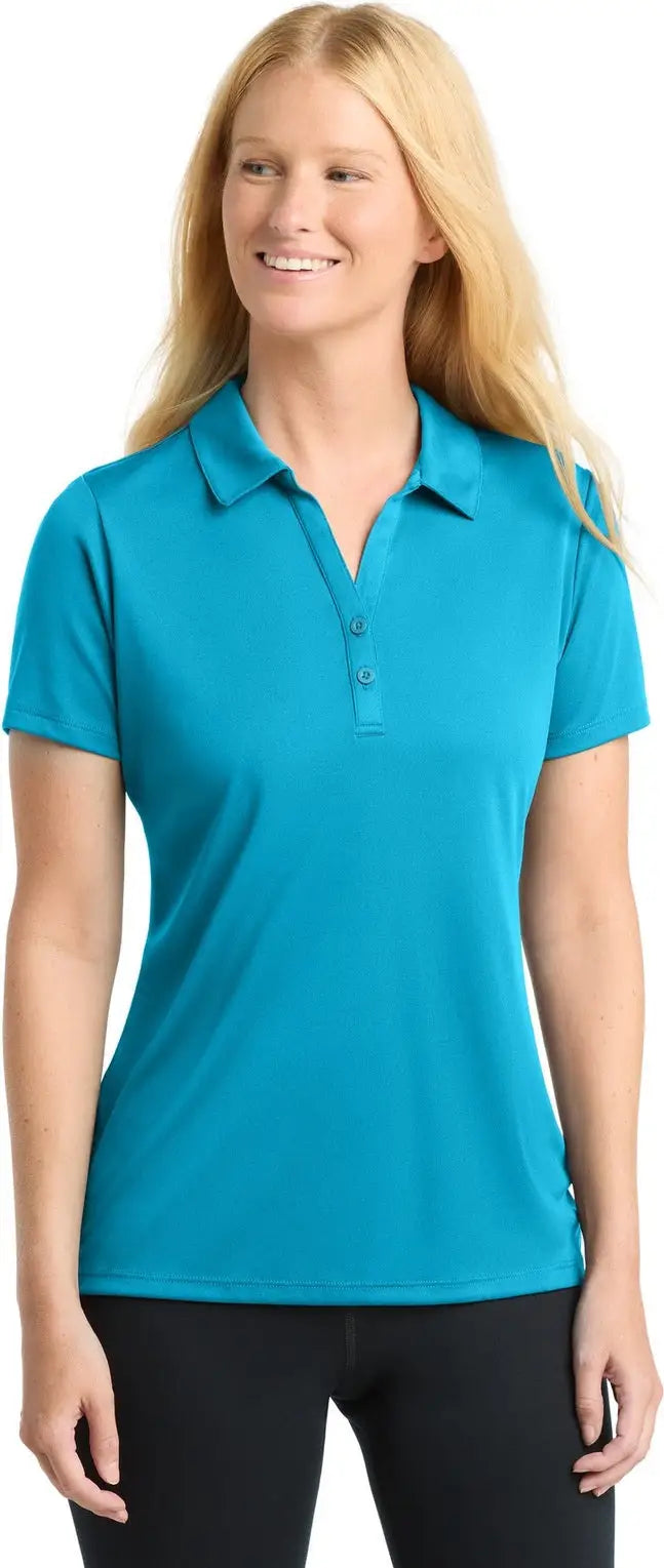 Sport-tek Lst550 Women’s Posicharge Competitor Polo - Atomic Blue