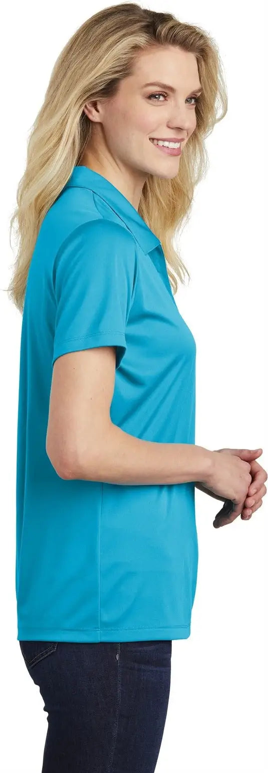Sport-tek Lst550 Women’s Posicharge Competitor Polo - Atomic Blue