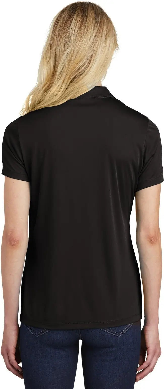 Sport-tek Lst550 Women’s Posicharge Competitor Polo - Black