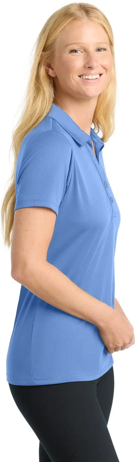 Sport-tek Lst550 Women’s Posicharge Competitor Polo - Carolina Blue