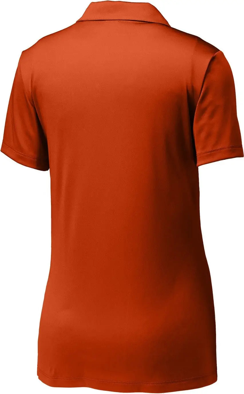 Sport-tek Lst550 Women’s Posicharge Competitor Polo - Deep Orange - Ladies Xs