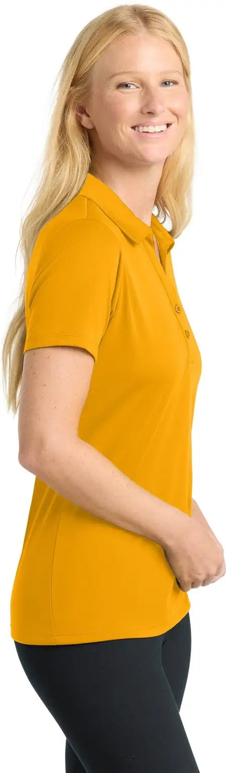 Sport-tek Lst550 Women’s Posicharge Competitor Polo - Gold