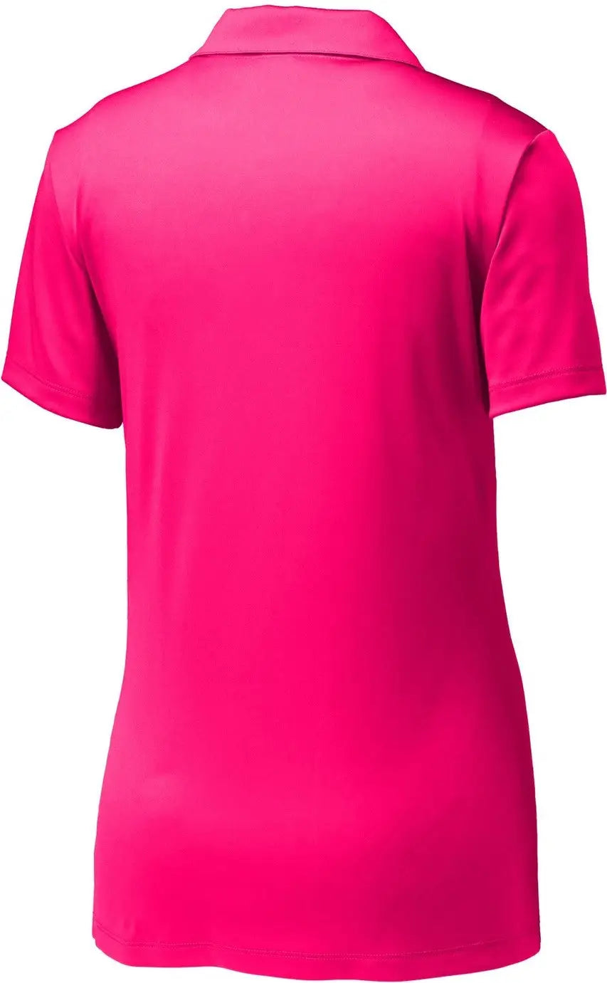 Sport-tek Lst550 Women’s Posicharge Competitor Polo - Pink Raspberry