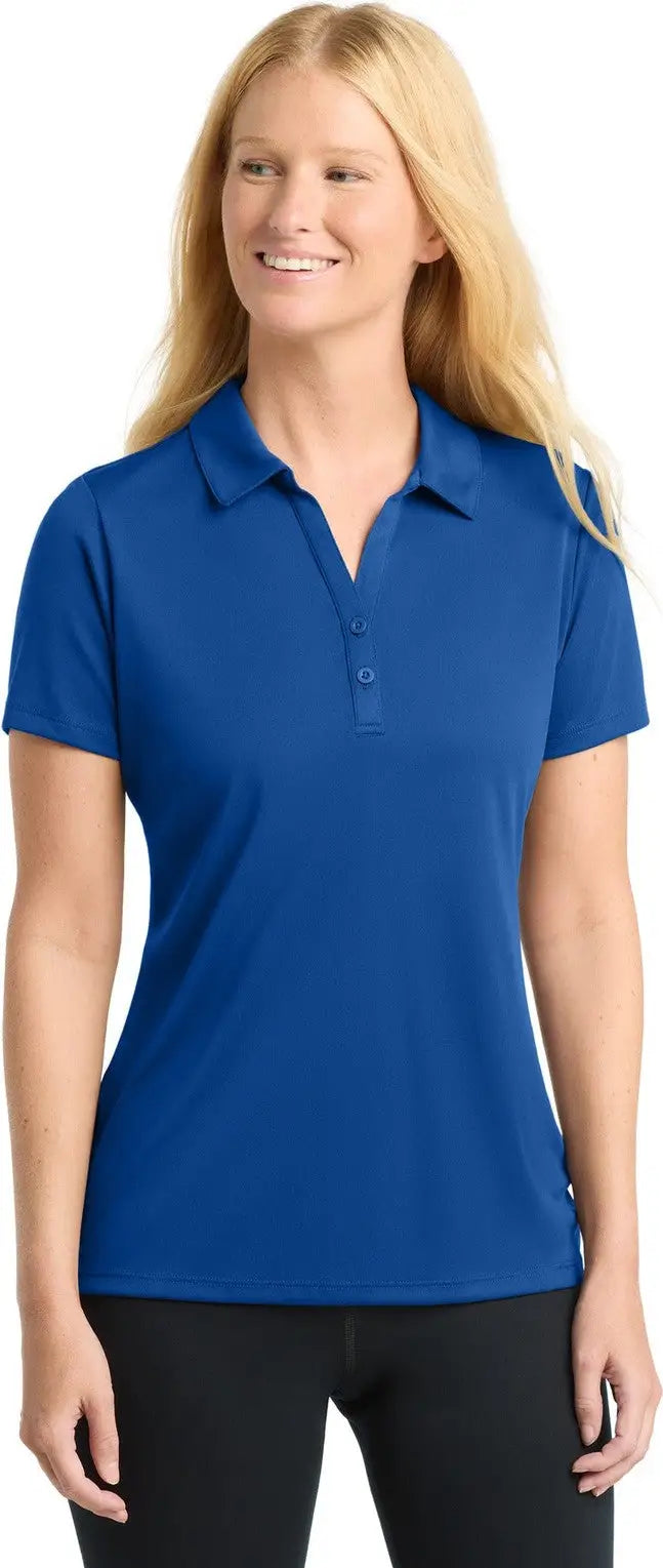 Sport-tek Lst550 Women’s Posicharge Competitor Polo - True Royal - Ladies Xs