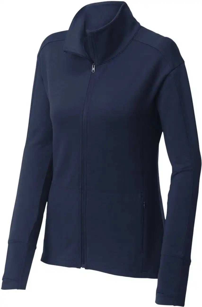 Sport-tek Lst560 Women’s Sport-wick Flex Fleece Full-zip - True Navy