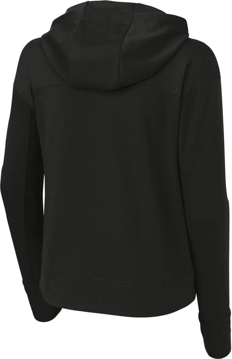 Sport-tek Lst562 Women’s Sport-wick Flex Fleece Pullover Hoodie - Black