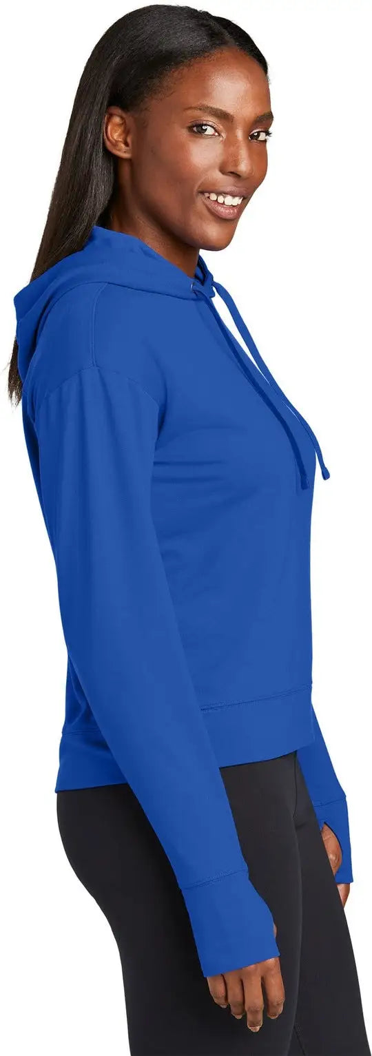 Sport-tek Lst562 Women’s Sport-wick Flex Fleece Pullover Hoodie - True Royal