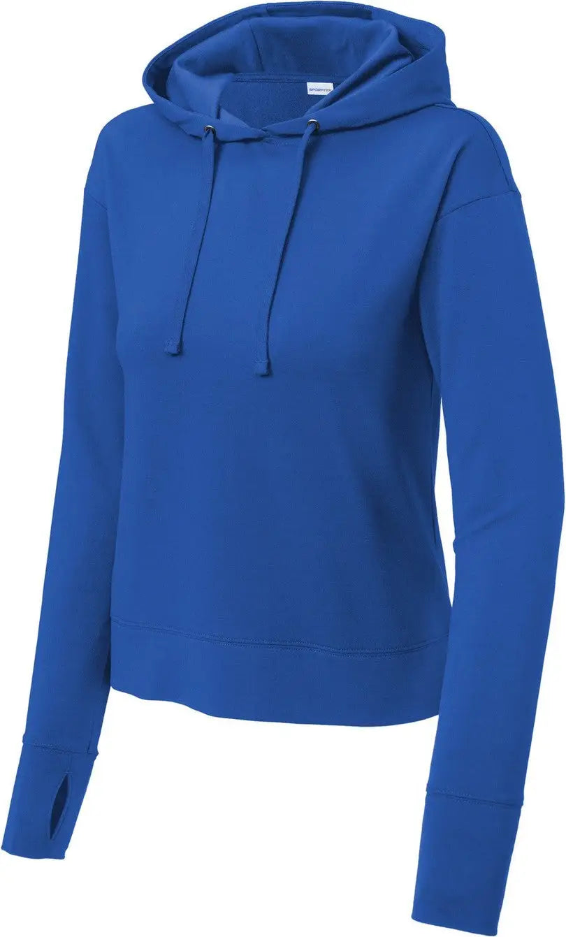 Sport-tek Lst562 Women’s Sport-wick Flex Fleece Pullover Hoodie - True Royal