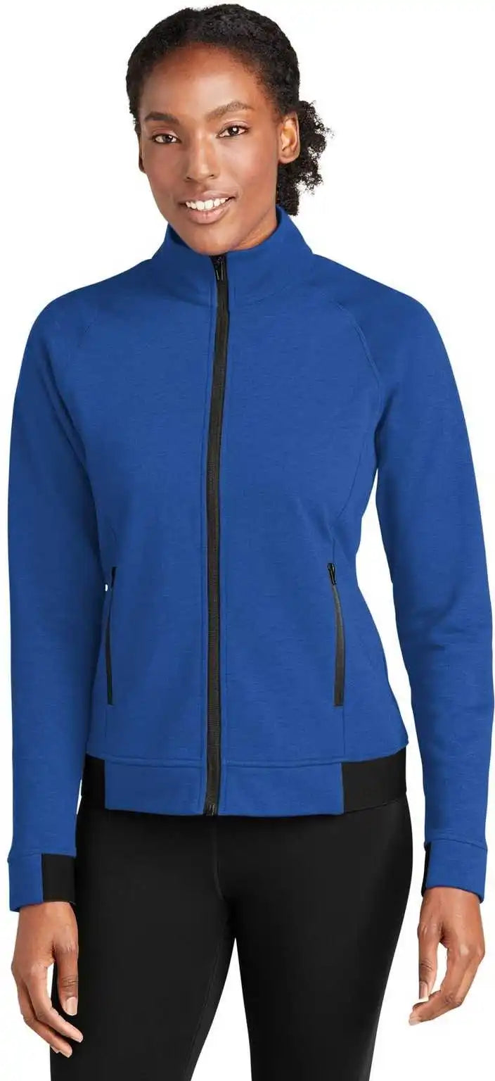 Sport Tek Lst570 Ladies Posicharge Strive Full Zip True Royal