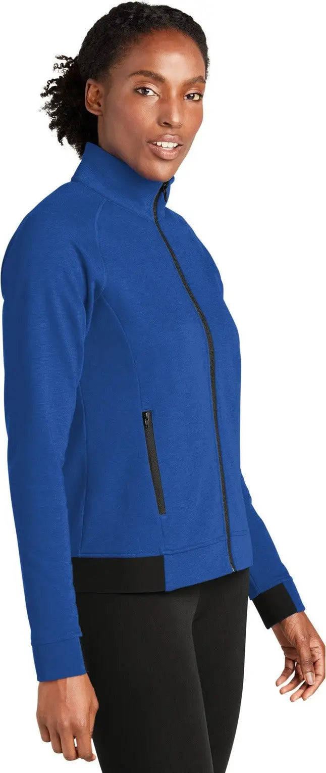 Sport-tek Lst570 Women’s Posicharge Strive Full-zip - True Royal