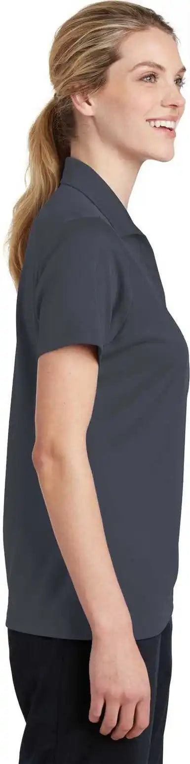 Sport-tek Lst640 Ladies Posicharge Racermesh Polo - Graphite