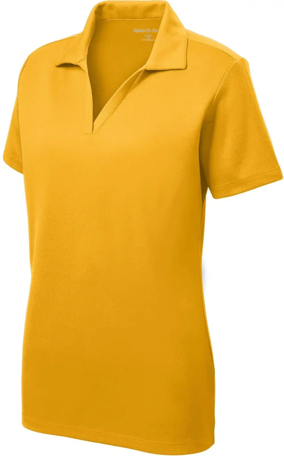 Sport-tek Lst640 Women’s Posicharge Racermesh Polo - Gold