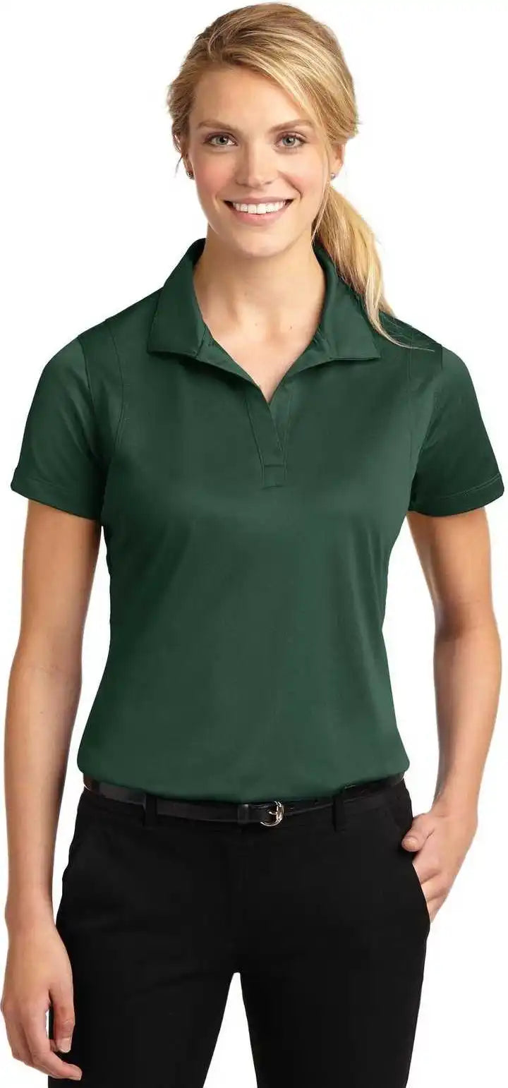 Sport-tek Lst650 Ladies Micropique Sport-wick Polo - Forest Green